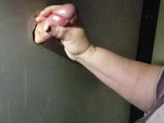 Wife at a gloryhole