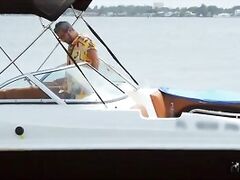 Drunk Douche gets Cheated on & Thrown off Boat!