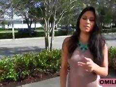 Stunning Latina Alejandra Leon Rides Fat Cock